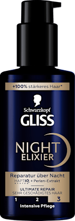 Haarkur Night Elixier Ultimate Repair Schwarzkopf GLISS