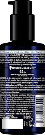Haarkur Night Elixier Aqua Revive Schwarzkopf GLISS