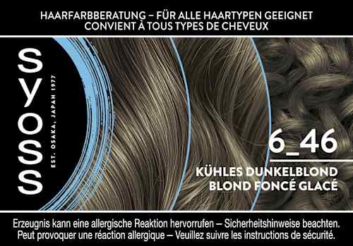 Haarfarbe 6_46 Kühles Dunkelblond Syoss