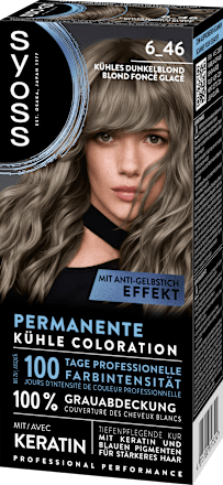 Haarfarbe 6_46 Kühles Dunkelblond Syoss