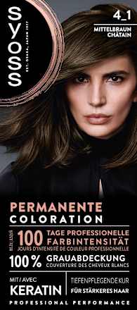 Haarfarbe 4_1 Mittelbraun Syoss