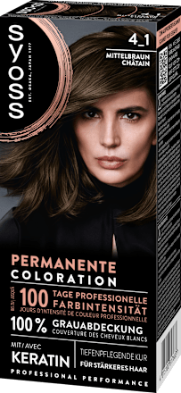 Haarfarbe 4_1 Mittelbraun Syoss