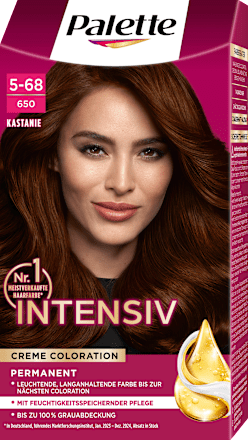 Haarfarbe 5-68/650 Kastanie Palette Intensive Color Creme