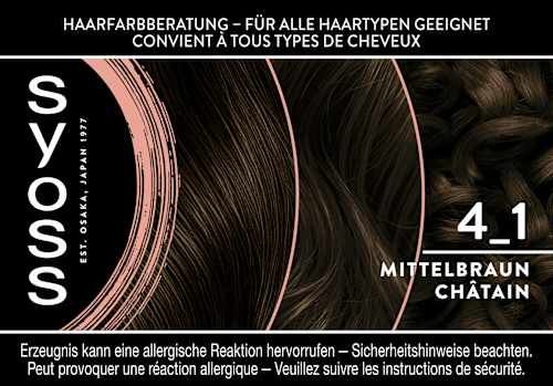 Haarfarbe 4_1 Mittelbraun Syoss