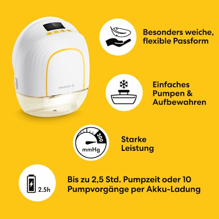 Milchpumpe Melody InBra tragbar, elektrisch Medela