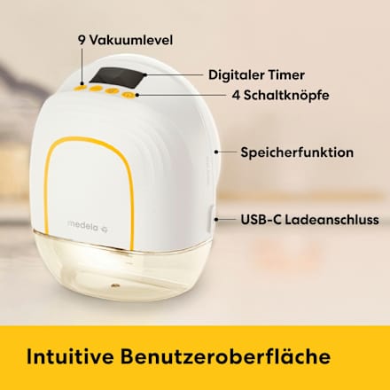 Milchpumpe Melody InBra tragbar, elektrisch Medela