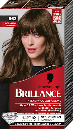 Haarfarbe 862 Naturbraun Schwarzkopf Brillance