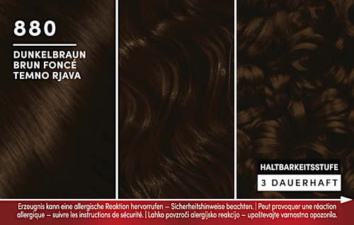 Haarfarbe 880 Dunkelbraun Schwarzkopf Brillance