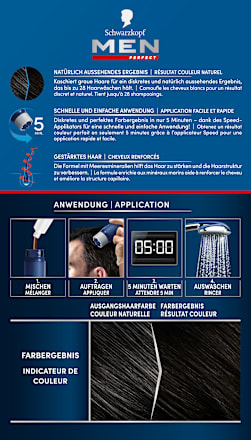 Intensivtönung Anti-Grau-Gel 90 Schwarz Schwarzkopf Men Perfect