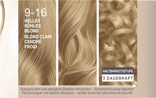 Haarfarbe 9-16 Helles kühles Blond Schwarzkopf CREME SUPREME