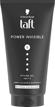 Haargel POWER INVISIBLE Halt 5 Schwarzkopf taft