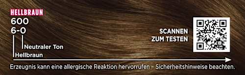 Haarfarbe 6-0/600 Hellbraun Palette Intensive Color Creme
