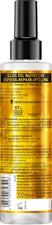 Sprüh-Conditioner Express-Repair Oil Nutritive Schwarzkopf GLISS