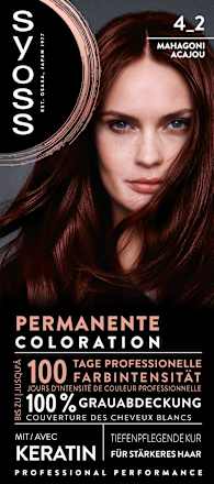 Haarfarbe 4_2 Mahagoni Syoss