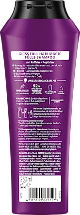 Shampoo Full Hair Magic Schwarzkopf GLISS