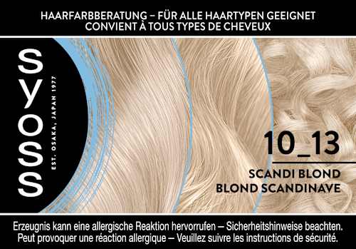 Haarfarbe 10_13 Scandi Blond Syoss