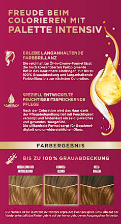 Haarfarbe 7-5/546 Karamell Goldblond Palette Intensive Color Creme