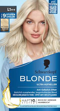 Haare Aufheller Ultra L1++ Schwarzkopf Blonde