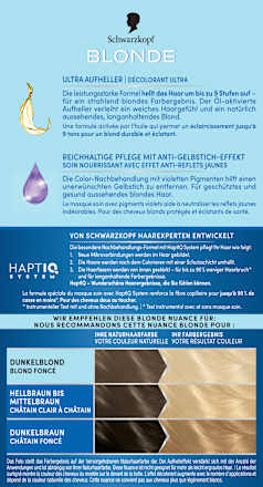 Haare Aufheller Ultra L1++ Schwarzkopf Blonde