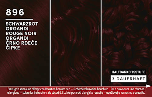 Haarfarbe 896 Schwarzrot Organdi Schwarzkopf Brillance