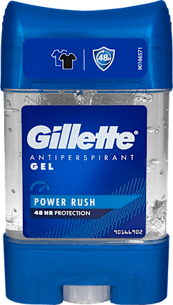 Antyperspirant w żelu Power Rush Gillette