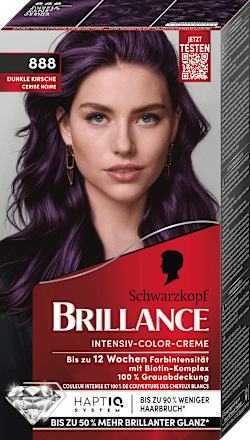 Haarfarbe 888 Dunkle Kirsche Schwarzkopf Brillance