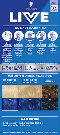 Intensivtönung 095 Electric Blue Schwarzkopf LIVE