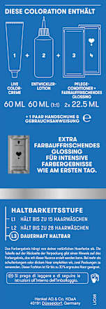 Haarfarbe U68 Ruby Glaze Schwarzkopf LIVE