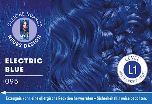 Intensivtönung 095 Electric Blue Schwarzkopf LIVE