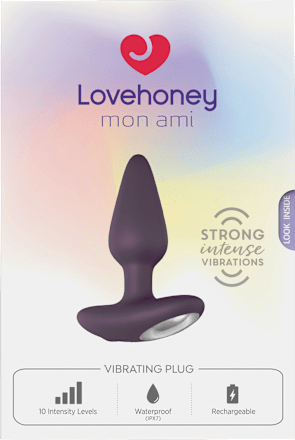 Vibrating Anal Plug Lovehoney mon ami