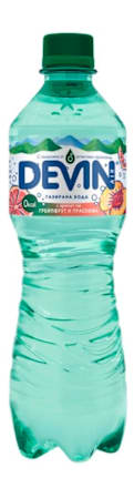 Газирана вода с аромат на грейпфрут и праскова DEVIN