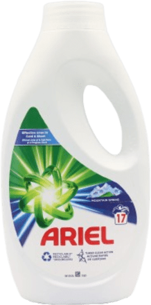 Detergent de rufe lichid Mountain Spring 17 spălări ARIEL