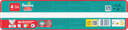 Baby Pants Baby Dry Gr. 4 (9-15 kg) Big Pack Pampers