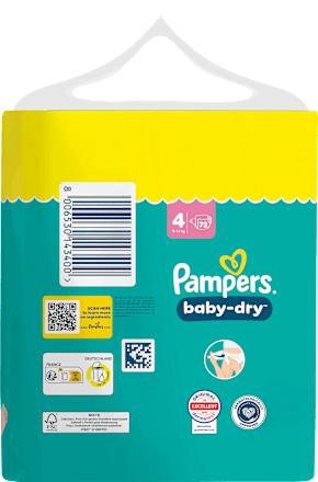 Windeln Baby-Dry Gr. 4 (9-14 kg) Big Pack Pampers baby-dry
