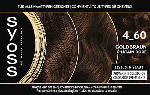 Haarfarbe 4_60 Goldbraun Syoss Oleo Intense