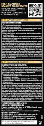 Haarfarbe 5_77 Kupferrot Syoss Oleo Intense