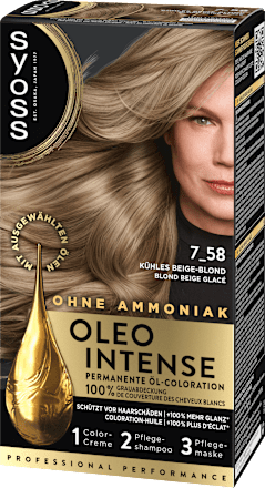Haarfarbe 7_58 Kühles Blond Syoss Oleo Intense