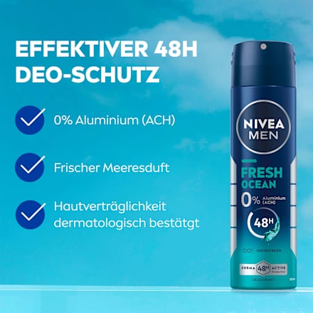 Deospray Fresh Ocean NIVEA MEN