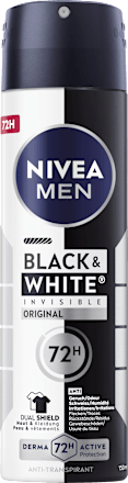 Antitranspirant Deospray Black & White Invisible Original NIVEA MEN