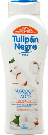 Gel de duș Algodon & Perfume de Talco     Tulipán Negro