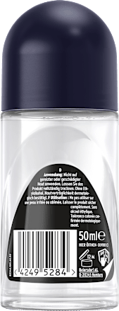 Antitranspirant Deo Roll-on Black & White Invisible Original NIVEA MEN