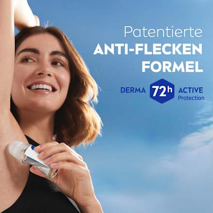 Antitranspirant Deo Roll-on Black & White Invisible Clear NIVEA