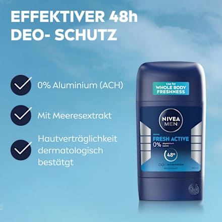 Deostick Fresh Active NIVEA MEN