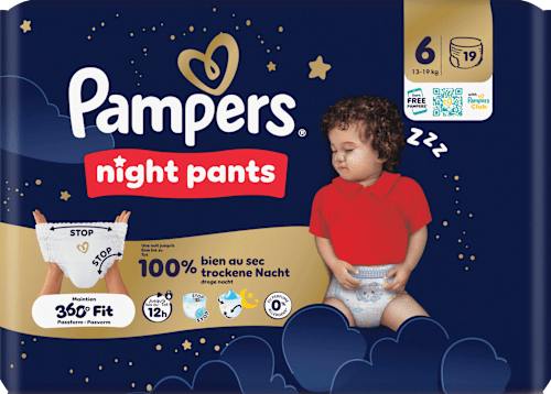 Baby Pants Night 6 (13-19 kg) Pampers