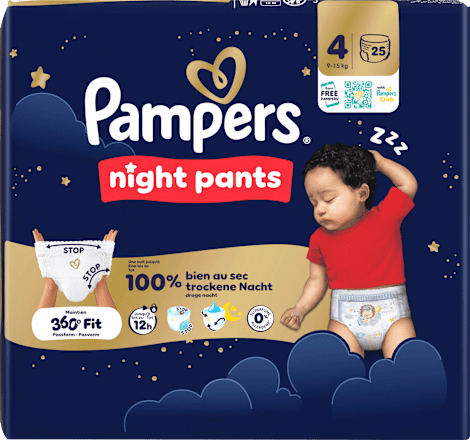 Baby Pants Night 4 (9-15 kg) Pampers