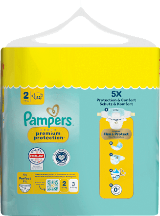 Windeln Premium Protection Gr. 2 (4-8 kg) Big Pack Pampers