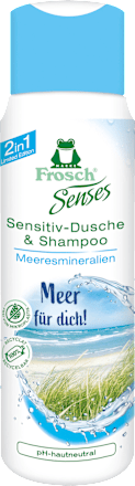 Duschgel & Shampoo sensitiv Meeresmineralien "Meer für dich!" Frosch Senses