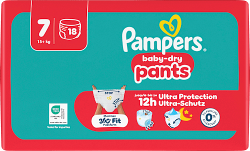 Baby Pants baby-dry Gr. 7 (15+ kg) Pampers