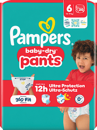Baby Pants baby-dry Gr. 6 (13-19 kg) Pampers baby-dry