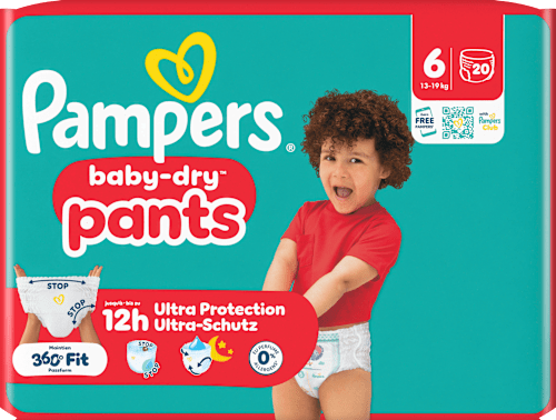 Baby Pants baby-dry Gr. 6 (13-19 kg) Pampers baby-dry